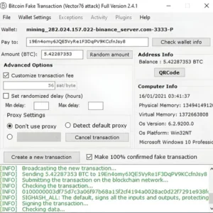 FLASHCORE BTC Software (Gold)